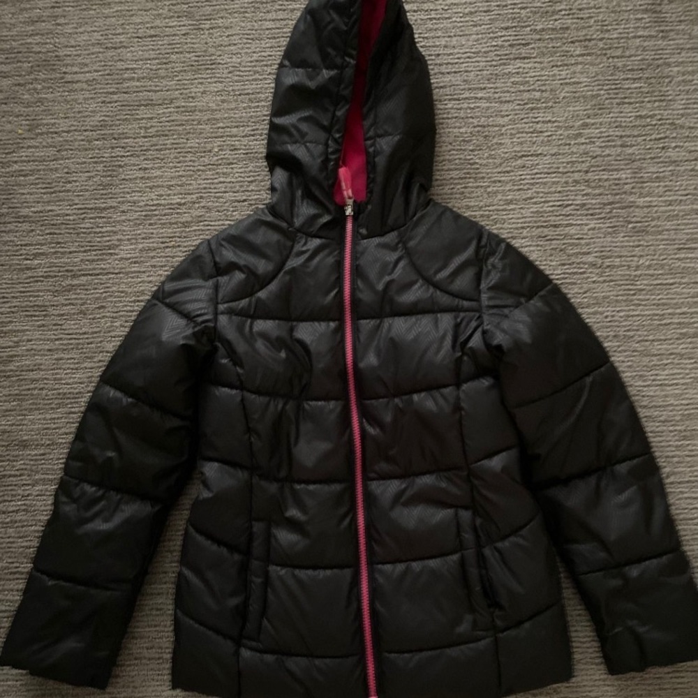 Wonder Nation Girls winter quilted jacket Large